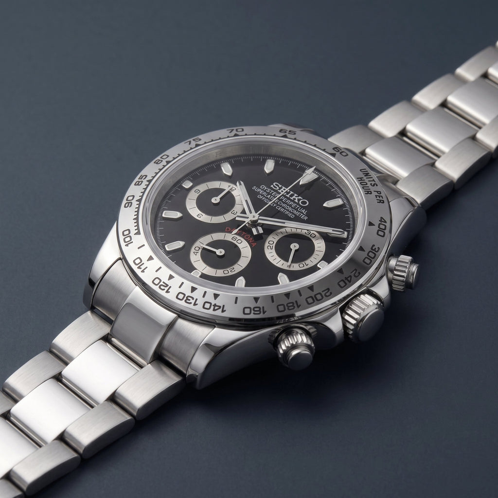Seiko Mod Daytona Noir