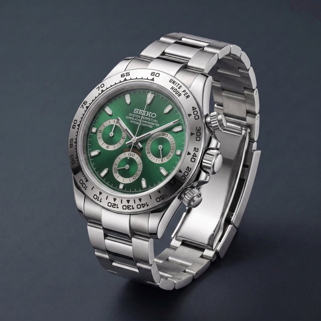 Seiko Mod Daytona Vert