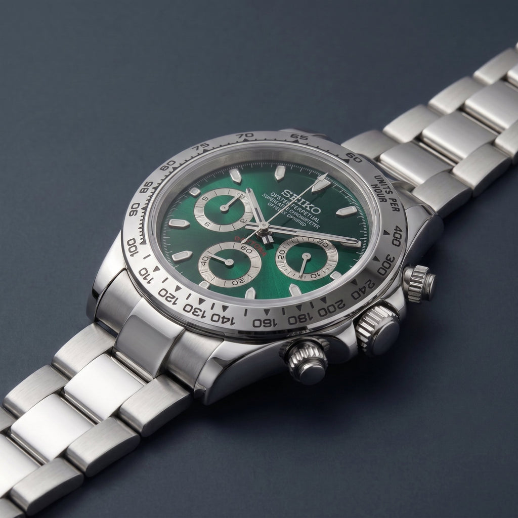Seiko Mod Daytona Vert