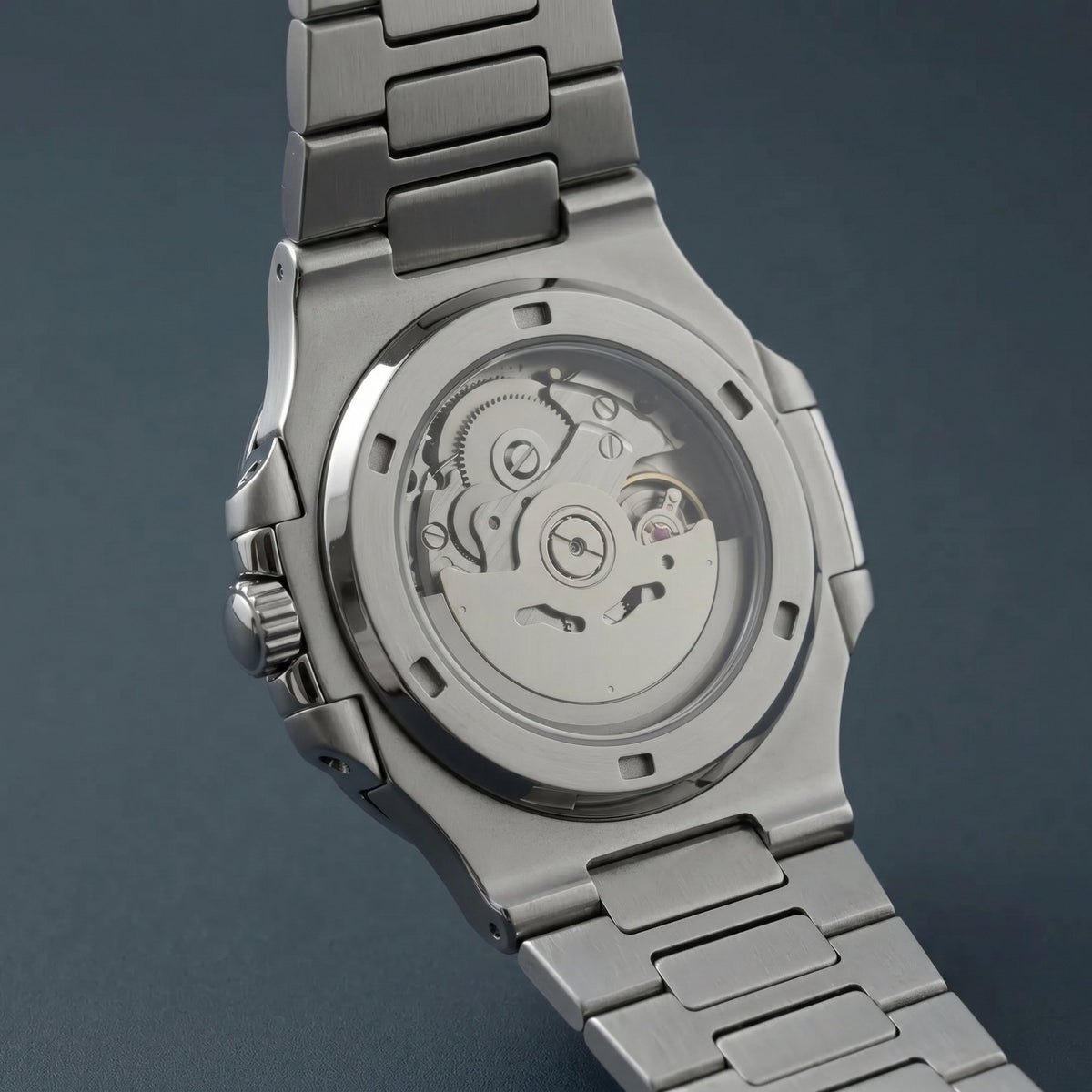 Seiko Mod Nautilus Marron