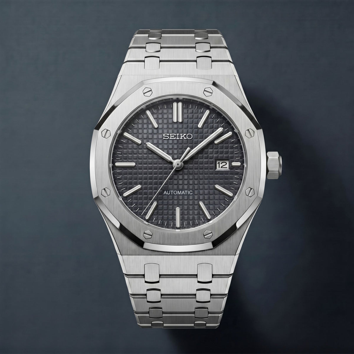 Seiko Mod Royal Oak Noir